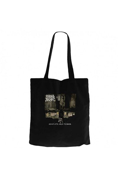 Z zepplin Morbid Angel Complete Acid Terror Black Zipper Cloth Bag Gabardine