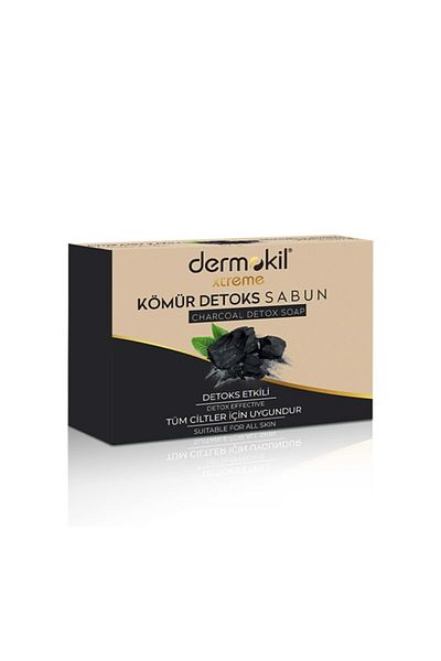 Dermokil Detox Natural Solid Soap with Charcoal 100gr