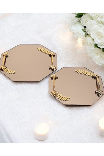CyzHome Reverie Decorative Promise Engagement Tray