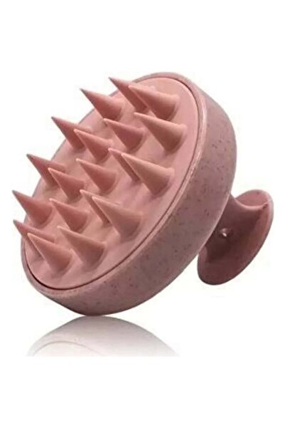 İzla İzla Saç Masaj Tarağı Silikon Kafa Derisi Ve Vücut Masajı Duş Fırçası Kepek Önleyici