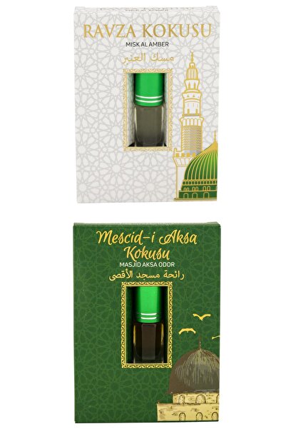 ESVED Medine Ravza Kokusu Ve Mescidi Aksa Kokusu Alkolsüz Esans 3ml