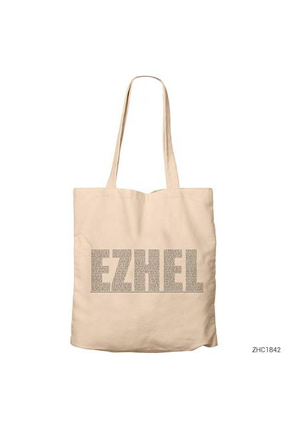 Z zepplin Ezhel Nights Cream Canvas Tote Τσάντα