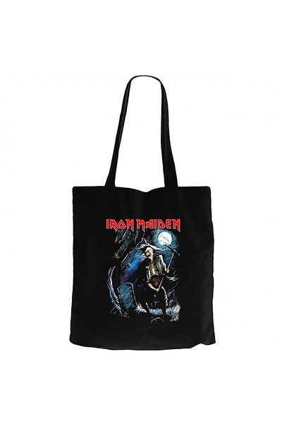 Z zepplin Iron Maiden Benjamin Black Canvas Tote Bag