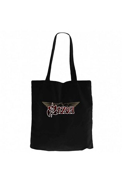 Z zepplin Saxon Three Blend Black Canvas Tote Bag