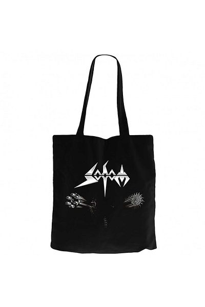 Z zepplin Sodom 2006 Sodom Μαύρη υφασμάτινη τσάντα με φερμουάρ Gabardine