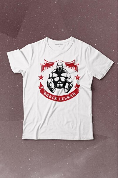 Kendim Seçtim Brock Lesnar Logo WWE UFC Američka Ringerstva Sport Štampano Ma...
