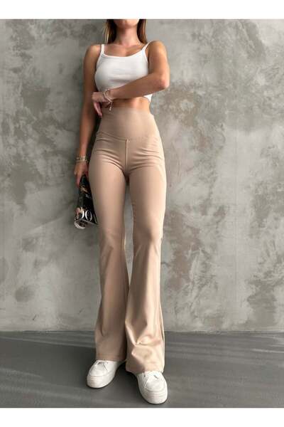 Zeliza Moda Evi Kadın Tayt. İspanyol Paça, Yüksek Bel, Toparlayıcı, İç göster...