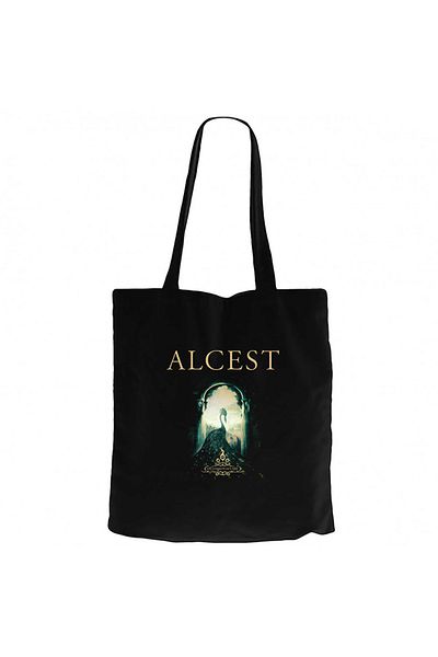Z zepplin Alcest Les Voyages De Lamme Black Canvas Tote Bag