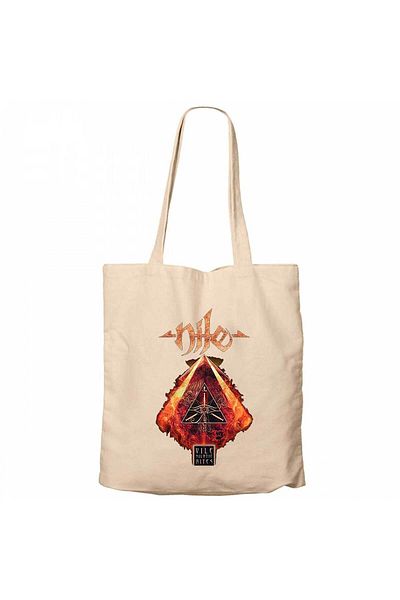 Z zepplin Nile Vile Nilotic Rites Cream Zippered Cloth Bag Gabardine