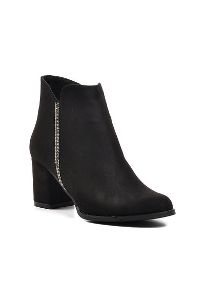 AYAKMOD Black Suede Women's Boots