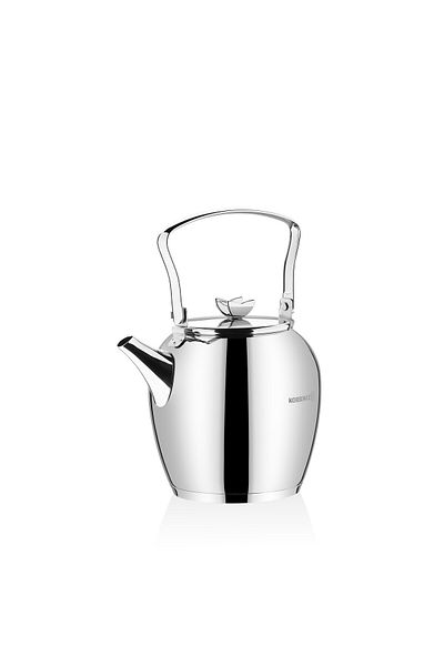 KORKMAZ Tea Pot Stainless Steel   2.3L Refrigerator