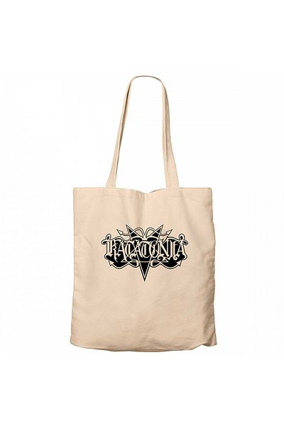 Z zepplin Katatonia Logo Cream Canvas Tote Bag