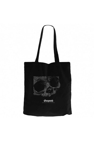 Z zepplin Gorgoroth Quantos Possunt Black Canvas Tote Bag