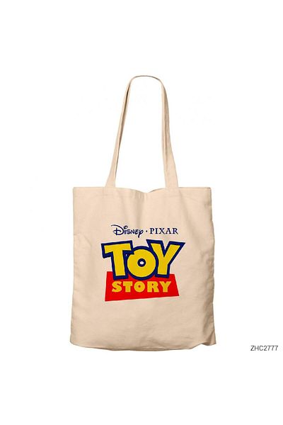 Z zepplin Τσάντα τσάντας με λογότυπο Toy Story Cream Canvas
