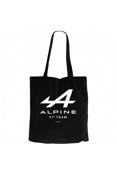 Z zepplin Alpine F1 Black Zippered Cloth Bag Gabardine