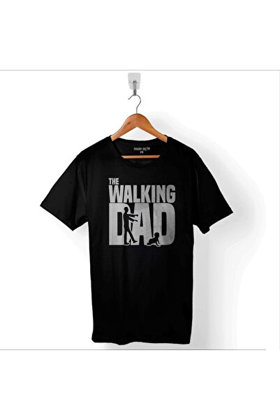 Kendim Seçtim Tricou pentru bărbați de ziua tatălui The Walking Dad Dead The ...