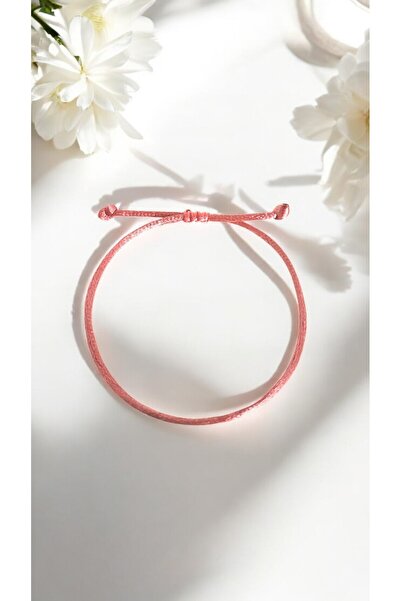 LA TINY AKSESUAR سوار فلوش يونيسكس، سوار مكرامية مضفر لامع قابل للتعديل، هدية