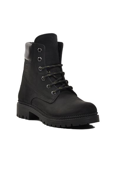 AYAKMOD Μαύρες μπότες Unisex Nubuck