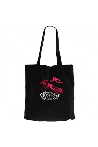 Z zepplin Bullet for My Valentine the Poison Black Canvas Tote Bag