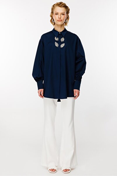 Ghisa GHİSA İşleme Detaylı Tunik 4525