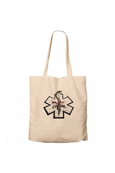 Z zepplin Carcass Despicable Cream Canvas Tote Bag