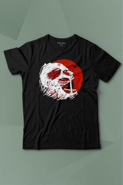 Kendim Seçtim Attack Of Titan Anime Japanska TV serija Štampano T-shirt za de...