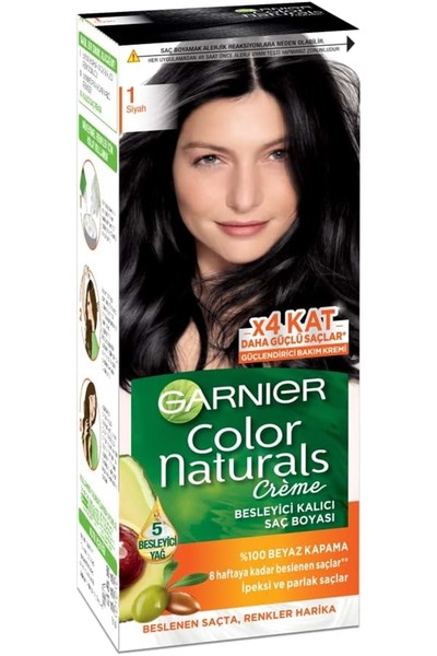 Garnier Color Naturals Saç Boyası 1 Siyah