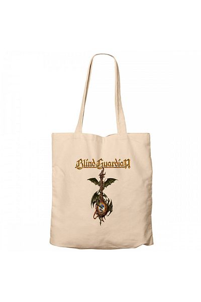 Z zepplin Blind Guardian Imaginations from the Other Side Cream Zippered Cloth Bag Gabardine