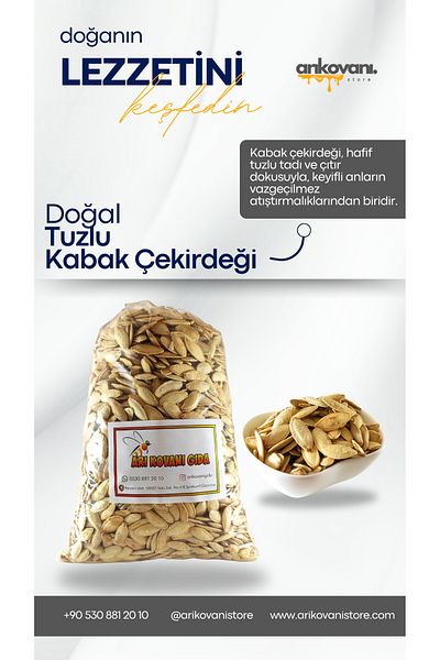 ARIKOVANI Pumpkin Seeds 500 gr