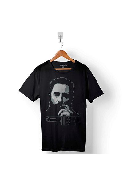 Kendim Seçtim Tricou unisex cu trening cu imprimeu marxist revoluționar cubanez Fidel Castro