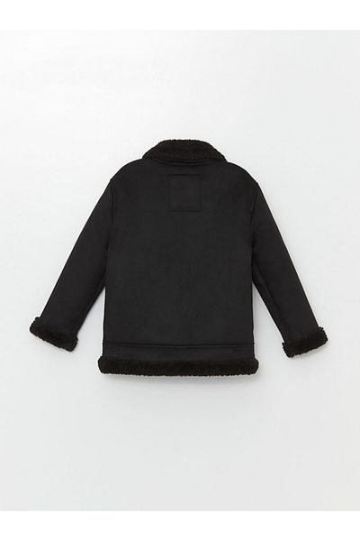 LC Waikiki Lcwk Jacket Collar Boy's Leather Look Coat