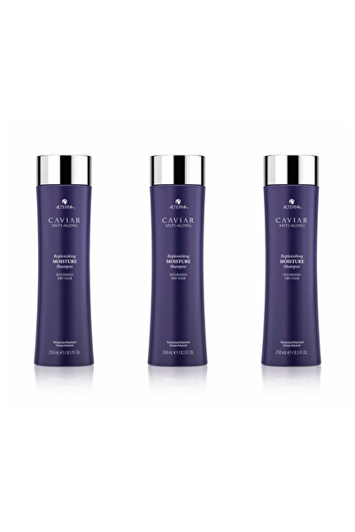 ALTERNA Ekonomik Üçlü Alterna Caviar Replenishing Moisture Şampuan 250 ml