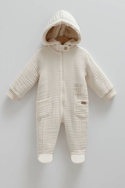 Caramell Caramel 01-09 Beige Plush Inner Jumpsuit