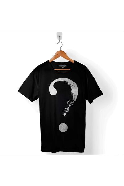 Kendim Seçtim Skull Question Mark Why Skull Skeleton Tricou imprimat Tricou u...