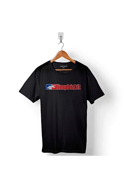 ZOKAWEAR تي شيرت Lımp Bızkit Lıpbızkit برمز الشعار للرجال