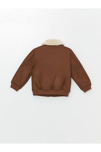 LC Waikiki Lcwk Boy's Leather Look Coat