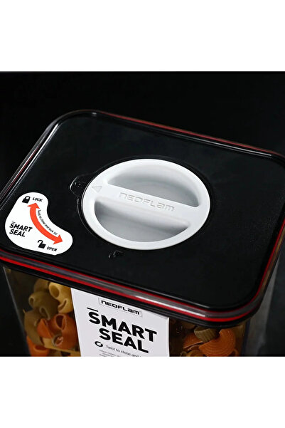 NEOFLAM High quality square Neoflam dry storage canister 1.35 liter