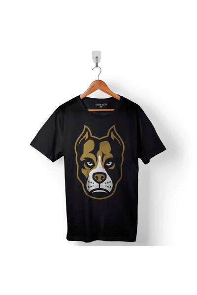 Kendim Seçtim Pitbull Pit Bull Pas Pas Glava Štampano Majica Unisex T-shirt