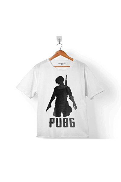Kendim Seçtim Unisex dečji beli PUBG T-shirt