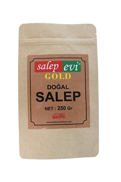 Gold Salepevi Salep Doğal Saf Katkısız Öğütülmüş Toz Sahlep Içecek Ve Dondurma 250 gr