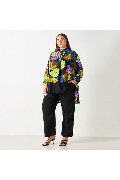 Ulla Popken NEO FLORAL BLOUSE