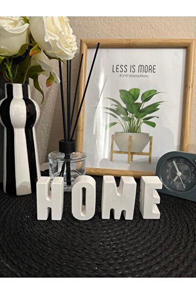 MİMİKRİ HOME Dekoratif HOME Yazısı Biblo Kokulu