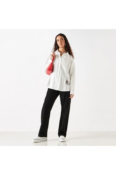 SP Characters CHR L LONG SLEEVE OVERSIZED SHIRT