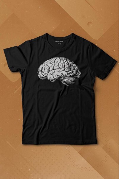 Kendim Seçtim الدماغ البشري يستخدم الرأس الدماغ الذكاء تي شيرت مطبوع للأطفال