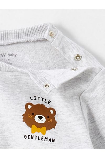 LC Waikiki Lcw Child - W4Dn60D1 Tkm Keplos Snow Melange