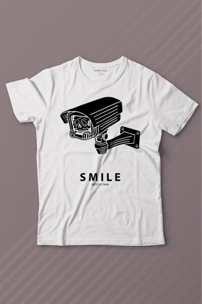 Kendim Seçtim Kamera Osmeh Selfie Veliki Brat Štampano Majica za Decu T-shirt