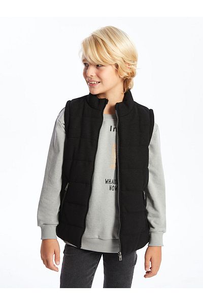 LC Waikiki Stand Collar Boy Vest