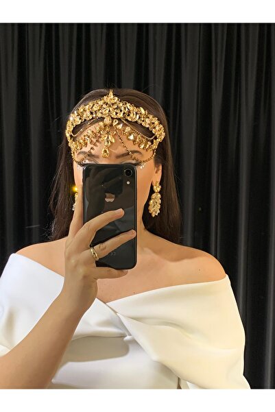 BEYOĞLU NİŞANTAŞI تاج الخطوبة للعروس من هينا، تاج ألميرا