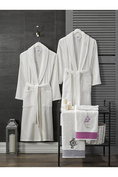 Home Σετ μπουρνούζι πετσετών ÇIQRIK HOME 4 τεμ