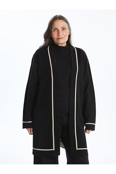 LC Waikiki Cardigan LCW Grace cu guler șal pentru femei